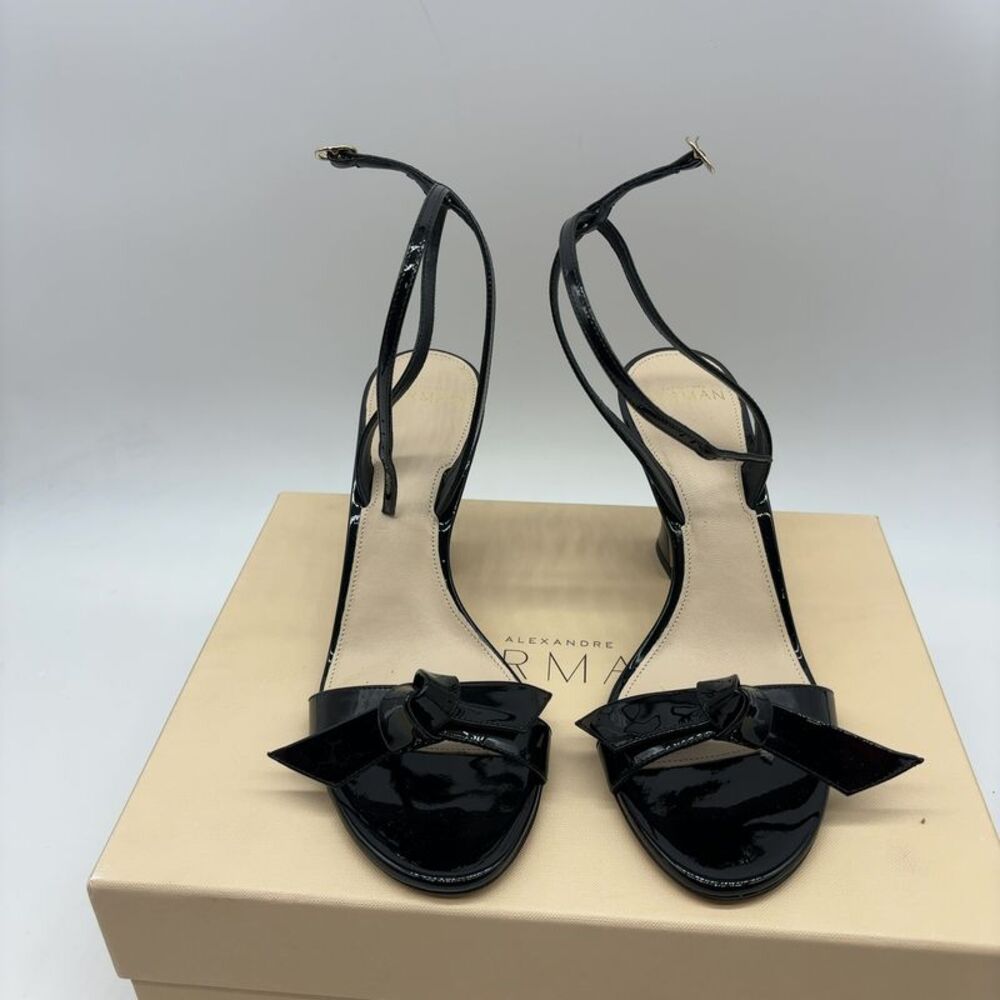 Alexandre Birman Clarita Bell 85 Patent Sandal